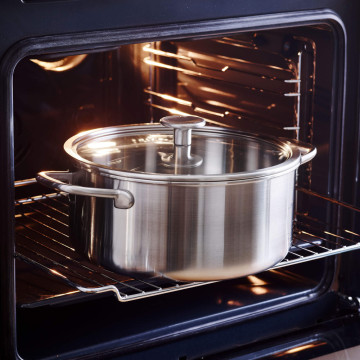 Кастрюля с крышкой 4,9 л KitchenAid Multiply Stainless Steel (CC003260-001)
