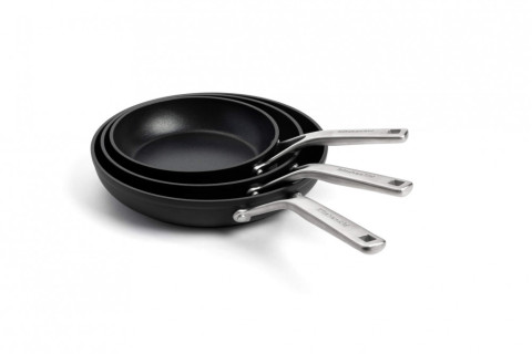 Набор сковород 20+24+28 см KitchenAid Forged Hardened Aluminium (CC005699-001)