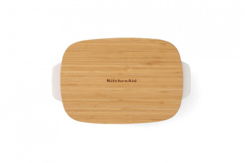 Форма для випікання з кришкою 3,8 л KitchenAid Stoneware (CC007426-001)