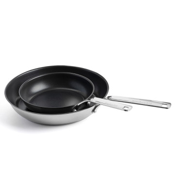 Набор посуды 16/18/20 см, 1,49/2,13/3,11 л, 20+28 см KitchenAid Stainless Steel Sheet (CC004221-001)