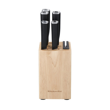 Набор ножей в колодке KitchenAid Classic 5 предметов (KE5PSTANOBG)