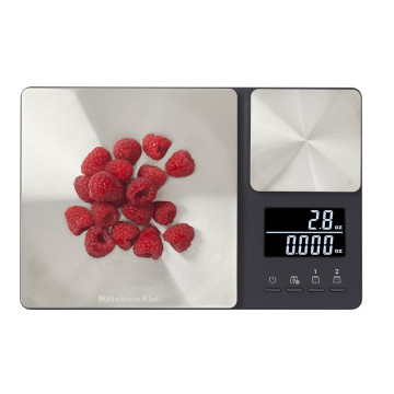 Весы кухонные KitchenAid Measuring, с двойной платформой (KQ909G)