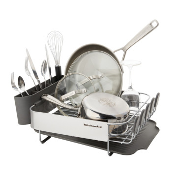 Подставка для сушки посуды KitchenAid Sinkware, 41 x 33 x 17 см (KEG895BXCGA)
