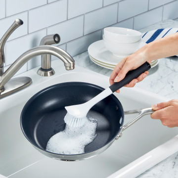 Набір щіток для чищення посуду KitchenAid Sinkware, 2 шт, 29,5 см (KEG875OHBA)