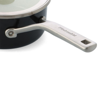 Ковш с крышкой 20 см KitchenAid Steel Core (CC003288-001)