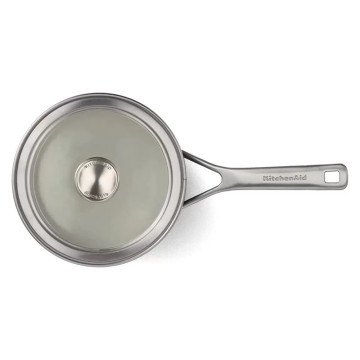 Ковш с крышкой 16 см KitchenAid Steel Core (CC005997-001)
