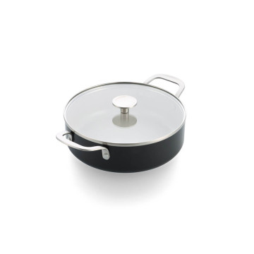 Сотейник с крышкой 28 см KitchenAid Aluminium Ceramic (CC010431-001)