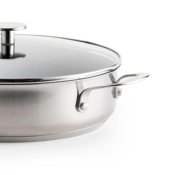 Сотейник с крышкой 28 см KitchenAid SSS (CC005739-001)