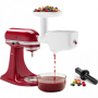 Набор из 2 насадок KitchenAid 5KSMFVSFGA (перетирание овощей и фруктов + мясорубка), купить в Украине, лучшая цена – KitchenAid - Фото 3