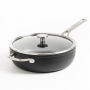 Сотейник с крышкой 28 см KitchenAid Forged Hardened Aluminium (CC005697-001)