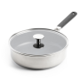Сотейник с крышкой 26 см KitchenAid Classic Stainless Steel (CC004001-001)