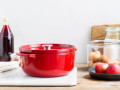 Кастрюля чугунная с крышкой KitchenAid CC006060-001, 5,2 л, купить в Украине, лучшая цена – KitchenAid - Фото 7