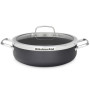 Сотейник с крышкой 28 см, 4,2л KitchenAid Aluline (CW001978-002)