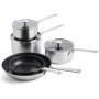 Набор посуды 16/18/20 см, 1,49/2,13/3,11 л, 20+28 см KitchenAid Stainless Steel Sheet (CC004221-001)