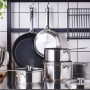 Набор посуды KitchenAid, 8 предметов, 16/18/20 см, 1,49/2,13/3,11 л, 20+28 см (CC004221-001), купить в Украине, лучшая цена – KitchenAid - Фото 8