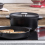 Кастрюля чугунная с крышкой KitchenAid CC004899-001, 3,3 л, купить в Украине, лучшая цена – KitchenAid - Фото 7