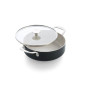 Сотейник с крышкой 28 см KitchenAid Aluminium Ceramic (CC010431-001)