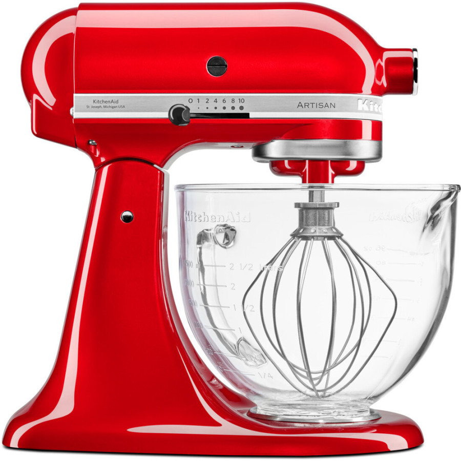Чаша стеклянная KitchenAid 4,7 л 5KSM5GB с мерной шкалой