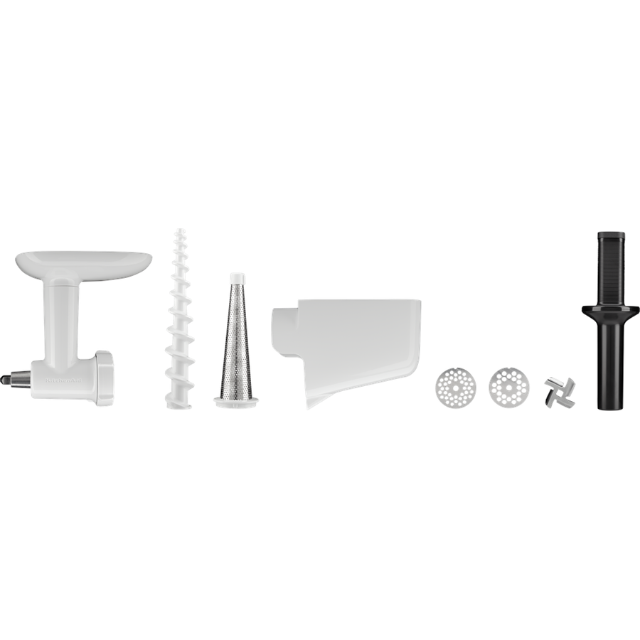 Набор из 2 насадок KitchenAid 5KSMFVSFGA (перетирание овощей и фруктов + мясорубка)
