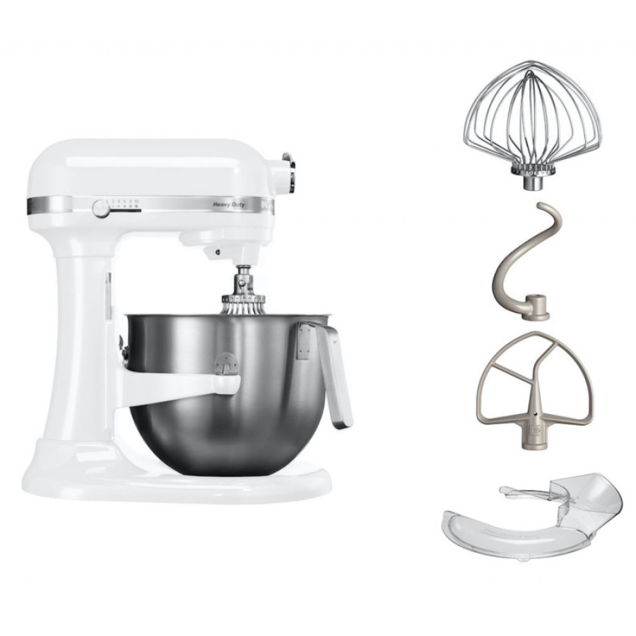 Миксер планетарный KitchenAid Heavy Duty 6,9 л 5KSM7591XEWH