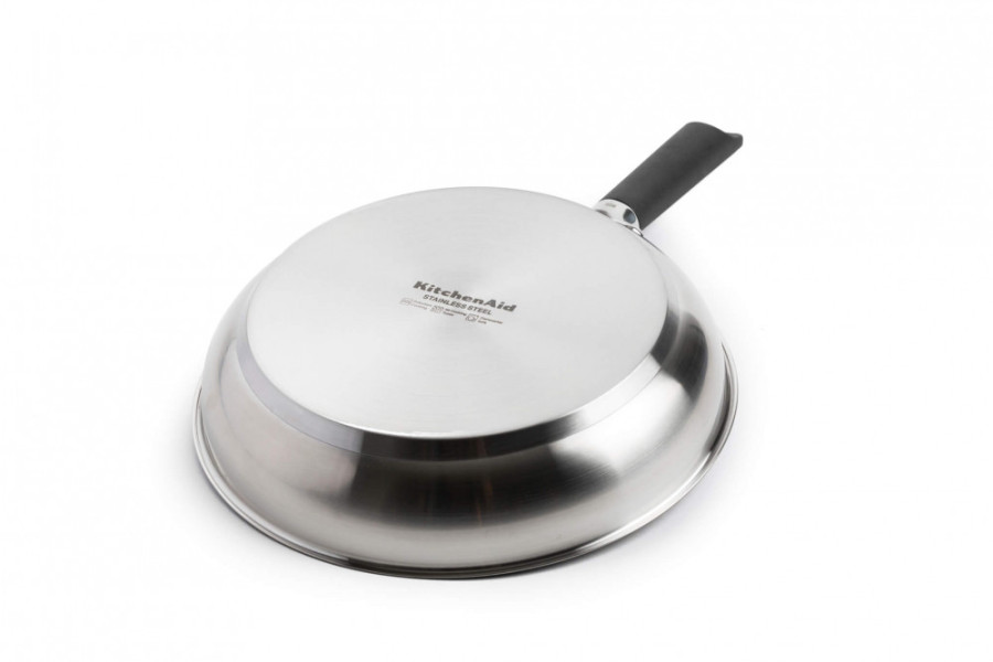 Набір сковорід 20+24+28 см KitchenAid Classic Stainless Steel (CC005708-001)