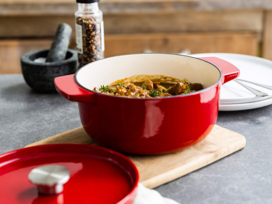 Кастрюля чугунная с крышкой 3,3 л KitchenAid Cast Iron (CC006057-001)