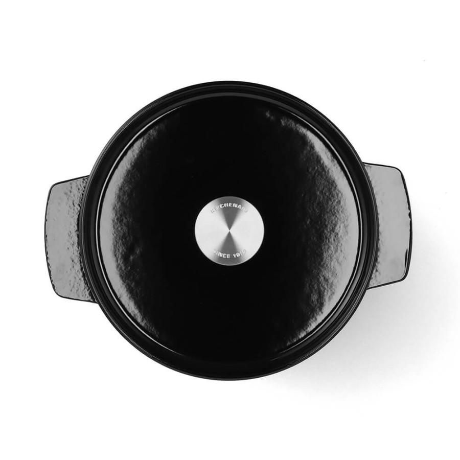 Каструля чавунна з кришкою 3,3 л KitchenAid Cast Iron (CC006058-001)
