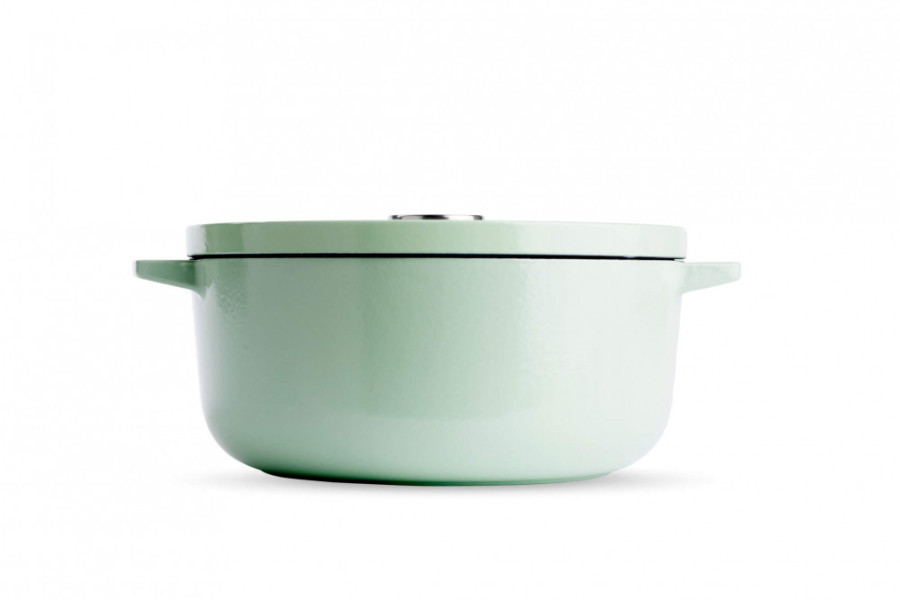 Кастрюля чугунная с крышкой 5,2 л KitchenAid Cast Iron (CC007434-001)