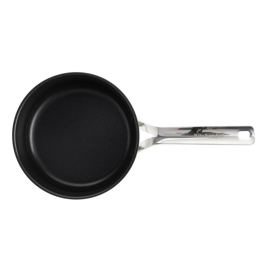 Набір ковшів з кришками 16/18/20 см, 1,5/2,1/3,1 л KitchenAid Stainless Steel Sheet (CC005740-001)