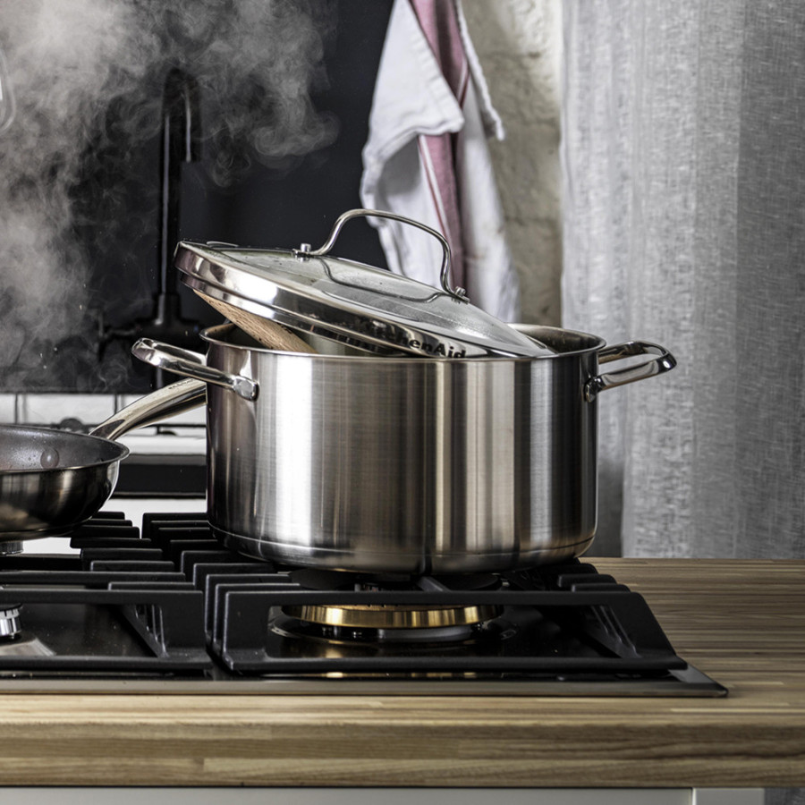 Кастрюля с крышкой 24 см, 5,7л KitchenAid Proline (CC001879-001)