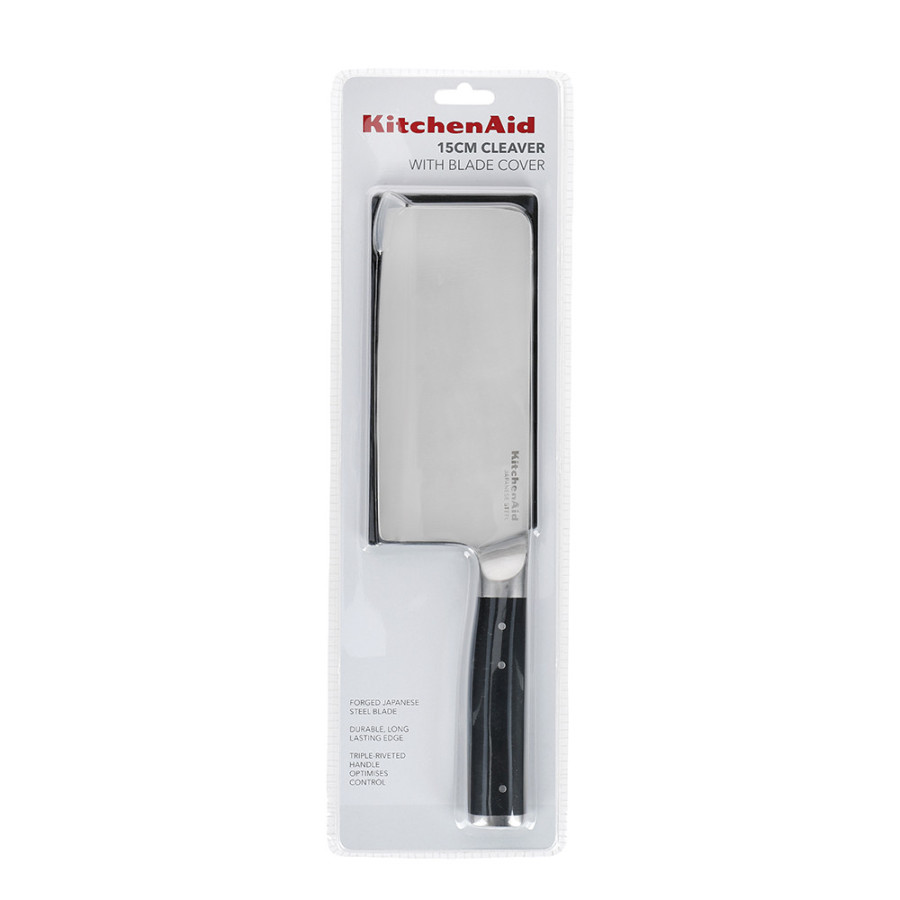 Ніж-топірець KitchenAid Coreline з захисним чохлом для леза, 15 см (KOG6IVSSOHOBA)