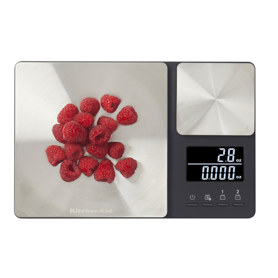 Весы кухонные KitchenAid Measuring, с двойной платформой (KQ909G)