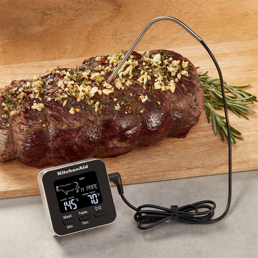 Термометр кухонний з таймером KitchenAid Measuring (KQ906G)
