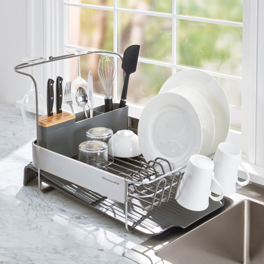 Подставка для сушки посуды KitchenAid Sinkware, 61,5 x 38,5 x 37,5 см (KEG896BXCGA)
