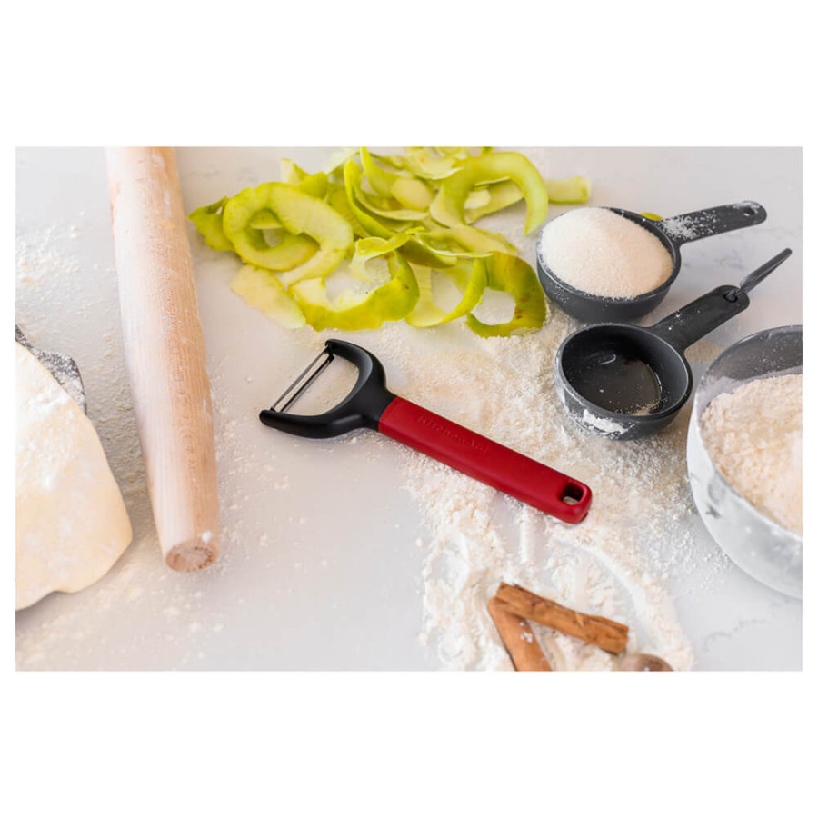 Овощечистка горизонтальная KitchenAid Classic, 18 см (KHA145OHEREG)