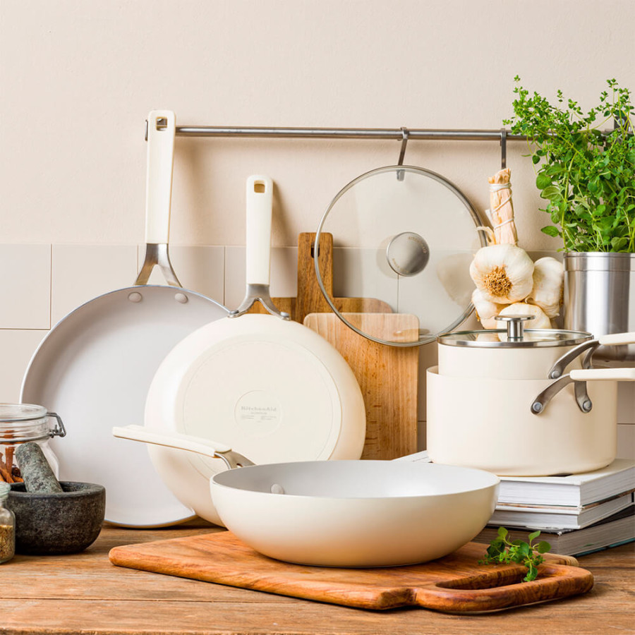 Сковорода 28 см KitchenAid Aluminium Ceramic (CC009718-001)