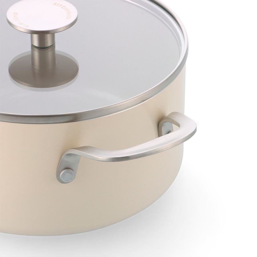 Кастрюля с крышкой 4,91 л KitchenAid Aluminium Ceramic (CC009738-001)
