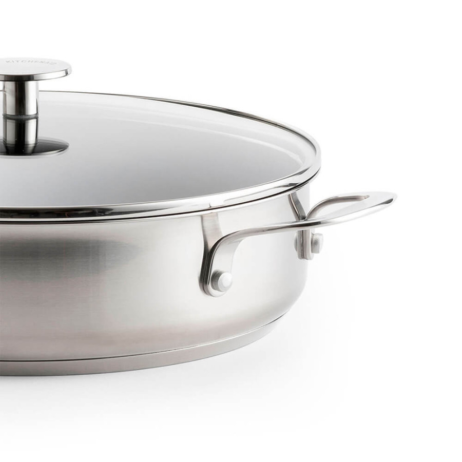 Сотейник с крышкой 28 см KitchenAid SSS (CC005739-001)