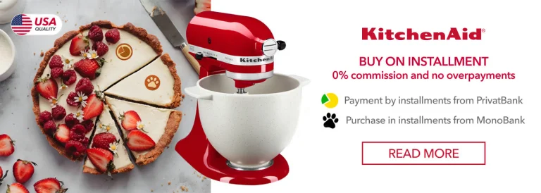 Payment in installments at KitchenAid