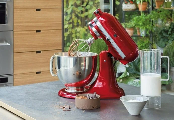 приготування їжі з планетарним міксером KitchenAid