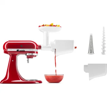 Набір із 2 насадок KitchenAid 5KSMFVSFGA (перетирання овочів і фруктів + м'ясорубка), купити в Україні, найкраща ціна – KitchenAid - Фото 2