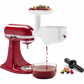 Набір із 2 насадок KitchenAid 5KSMFVSFGA (перетирання овочів і фруктів + м'ясорубка), купити в Україні, найкраща ціна – KitchenAid - Фото 3