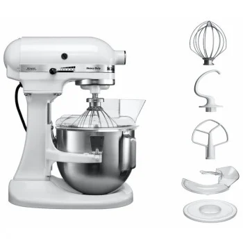 Міксер планетарний KitchenAid Heavy Duty 4,8 л 5KPM5EWH, купити в Україні, найкраща ціна – KitchenAid - Фото 5