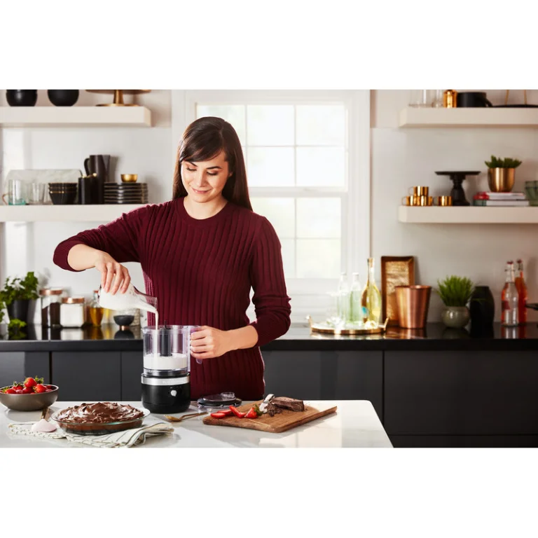 Кухонний мінікомбайн KitchenAid 5KFCB519EBM (акумуляторний)