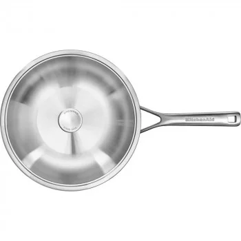Вок з кришкою KitchenAid MSS CC003254-001, 28 см, 3,5 л, купити в Україні, найкраща ціна – KitchenAid - Фото 1