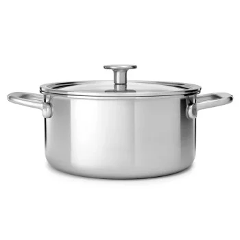 Каструля з кришкою 4,9 л KitchenAid Multiply Stainless Steel (CC003260-001)
