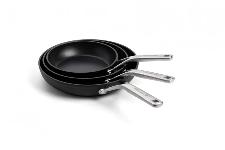 Набір сковорід 20+24+28 см KitchenAid Forged Hardened Aluminium (CC005699-001)