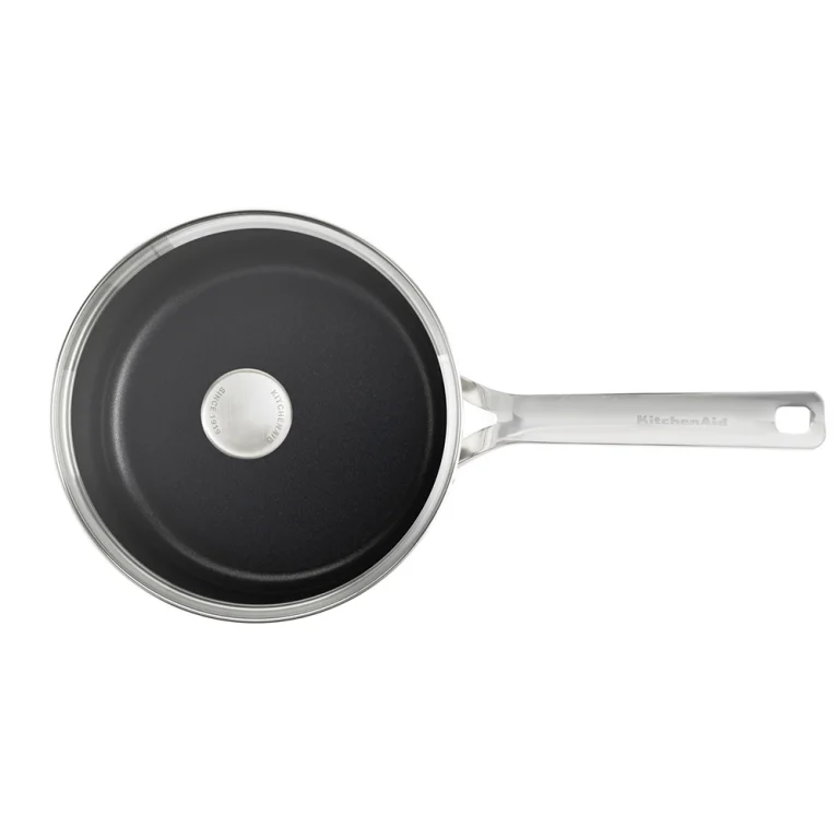 Набір ковшів з кришками 16/18/20 см, 1,5/2,1/3,1 л KitchenAid Stainless Steel Sheet (CC005740-001)