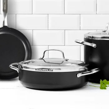 Сотейник з кришкою KitchenAid, 28 см, 4,2 л (CW001978-002), купити в Україні, найкраща ціна – KitchenAid - Фото 2