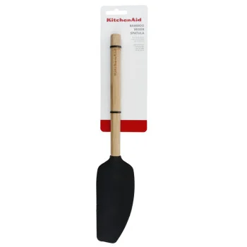Лопатка для тіста KitchenAid Classic, 33,6 см, чорний (KQG637OHOBE), купити в Україні, найкраща ціна – KitchenAid - Фото 1